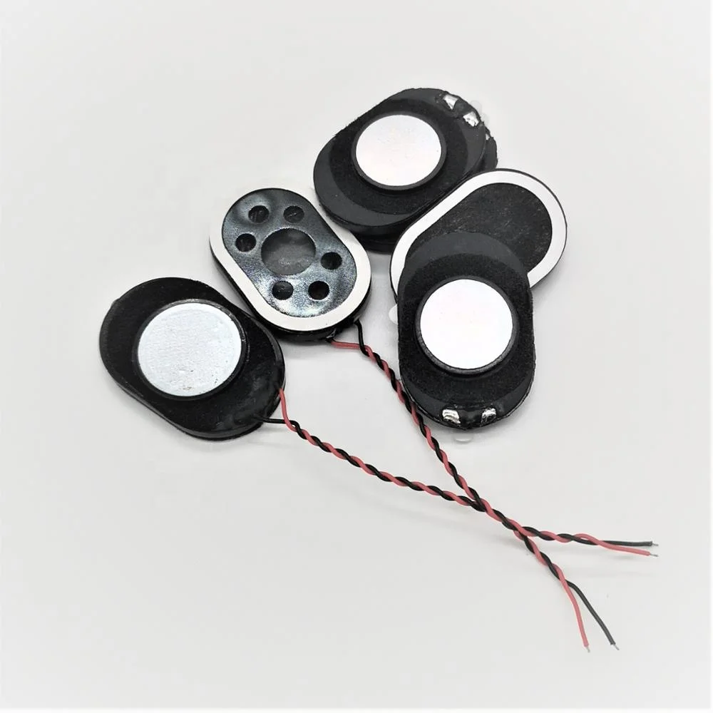 Manufacturer 20*30mm 8ohm 1W large tape dustproof net with wire horn electronic dog tablet PC PSP 800Hz speaker