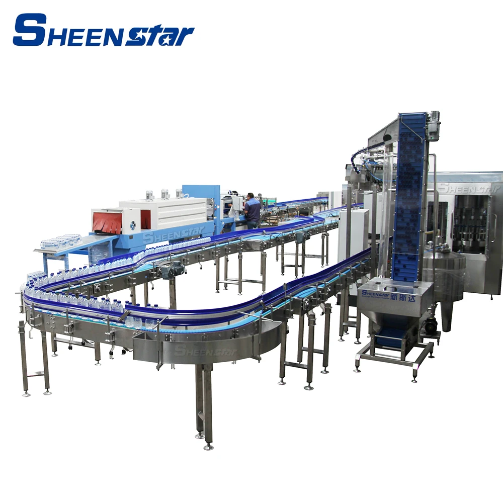 Hot sale 12000 bph 500ml plastic bottle water filling production machine line