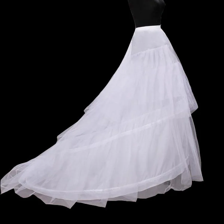 Hot sale Two-circle three-layer veil tailing bustle wedding dress dress underdress yarn wedding accessories