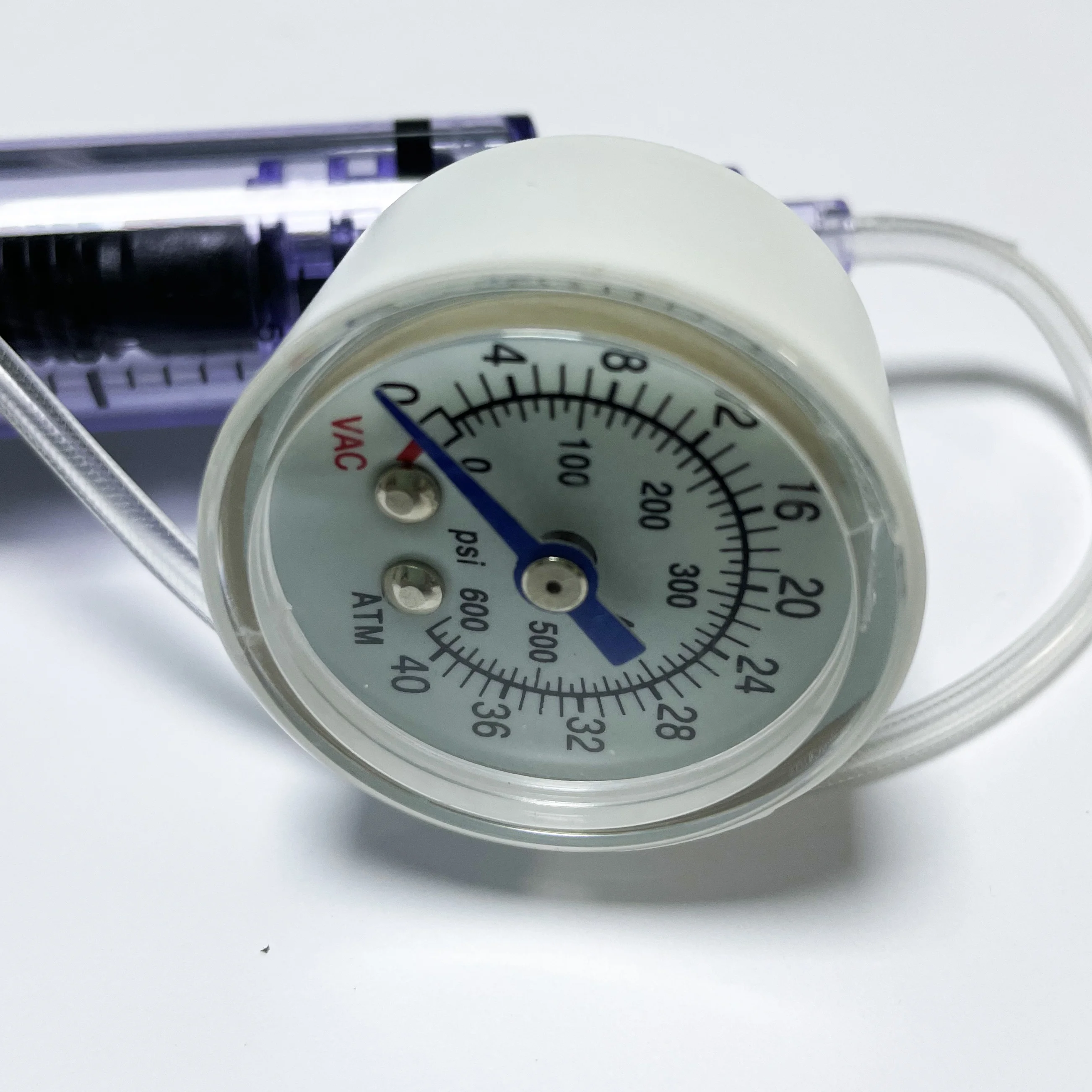 Tianck medical disposable 40ATM inflation device cardiology angiography balloon inflator