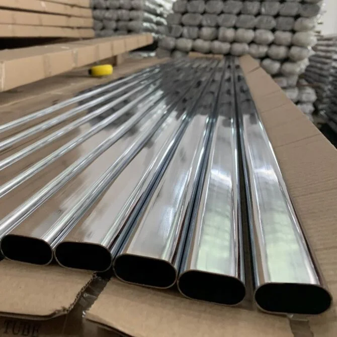 CTK High Quality 15x22mm Decorative Steel Welded Half Round Pipe for Furniture