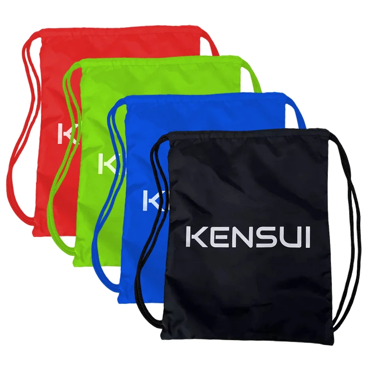 Custom Logo Promotional Waterproof Gym Gift Dust Shoe Storage Drawstring Bag Training Sport Polyester Black Drawstring Backpack