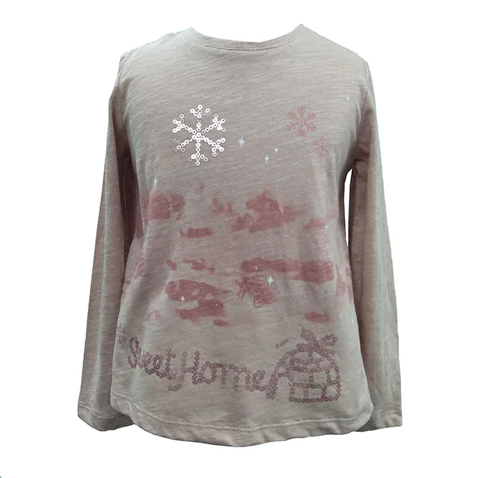 
New Design High Quality Ultra Soft Super Comfortable Skin-friendly Spring Autumn Eco-friendly Baby Girl T-shirt 