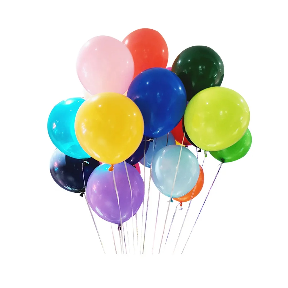 China Wholesale High Quality and Low Price Cheap Product Supplies Soild Color Balloon Ballons for Party Pack of 100