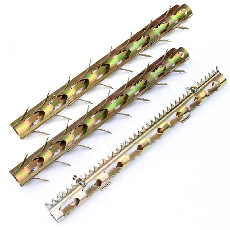 Galvanized anti-theft piercing gas water pipe anti-climbing piercing drain pipe anti-climbing protection piercing Caigang thief