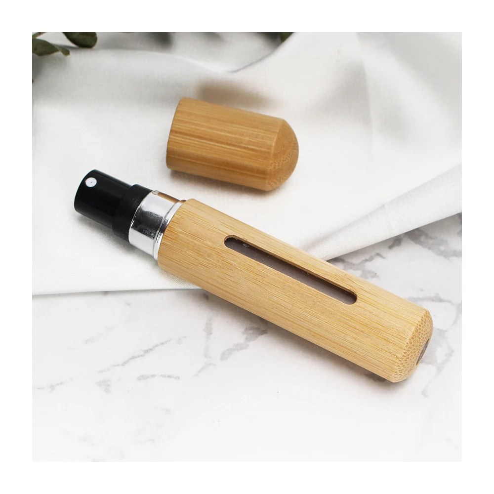 Mini Bottom Filling 8ml Perfume Atomizer Refillable Perfume Bottles Travel Sized Aluminum Perfume Atomizer Spray Bottle