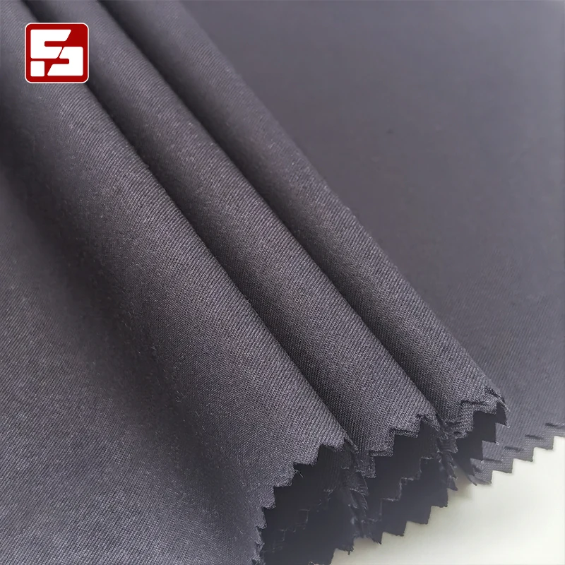 Custom 78% polyester 22% rayon fabric 32s*150D tr uniform fabric 2/1twill soft tr fabric for uniform