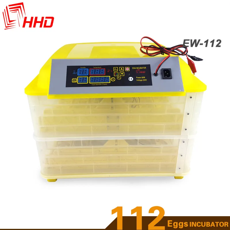 HHD High hatching rate 112 eggs mini chicken egg incubator for sale with CE approved