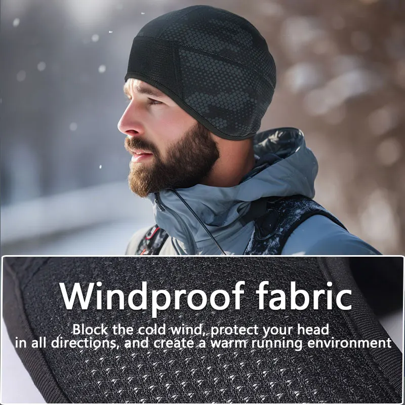 Autumn Boys Hiking Beanie Sports New Warm Polar Fleece Ski Running Girls Man Cap Women Hat For Winter The Cold Unisex With Logo