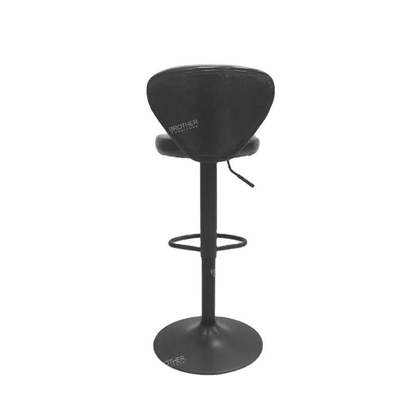  Комфортные барные стулья Nordic high Leather PU Swivel современные для стойки барный