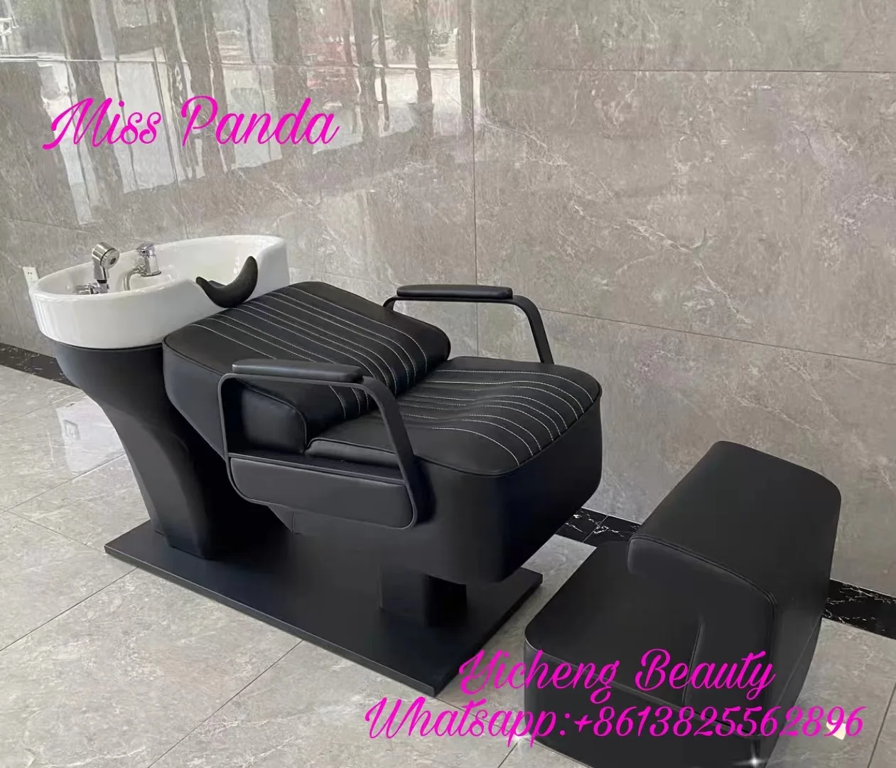 Hot selling product shampoo bed hair salon shampoo bed and massage bed with good enough quality