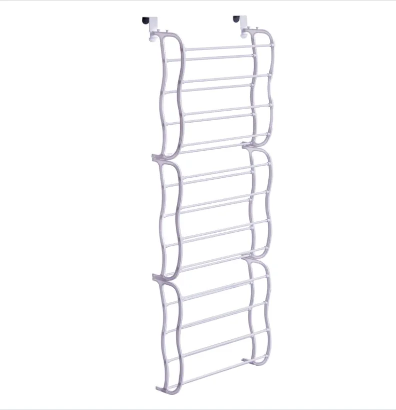 New Over Door Hanging Shoe Stand Organizer Rack Modern 36 Pairs Space Saving Shoes Storage Rack