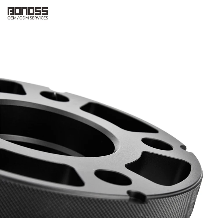 BONOSS aluminum 6061-T6 CB66.5 5 lug car wheel spacers 5x112 hub centric wheel adapters for BMW i4 G26 eDrive40 M50 2021+