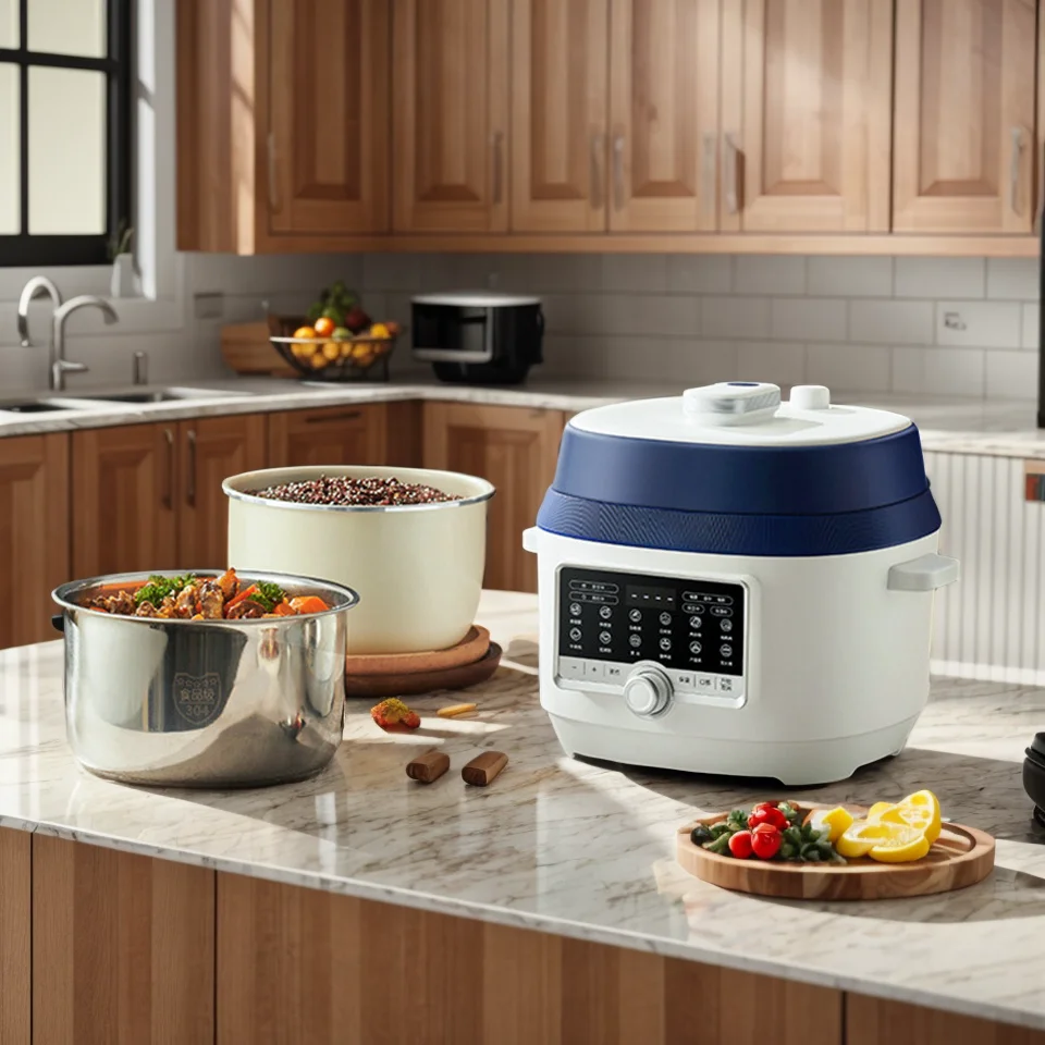 Factory professional custom new zealand style 5L stew pot pressure cooker in stock