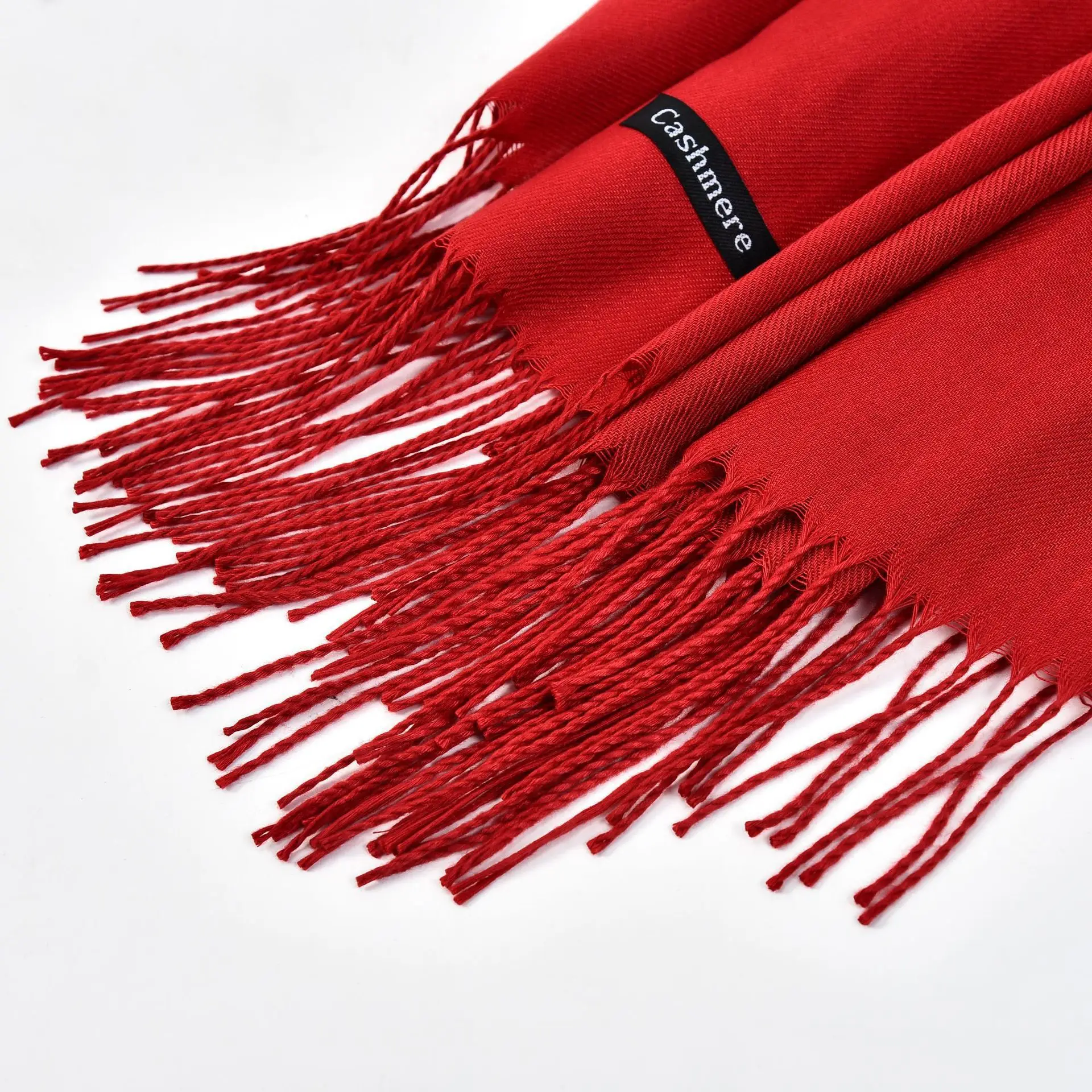 Large Soft Cashmere Silky Pashmina Solid Shawl Wrap Scarf for Women