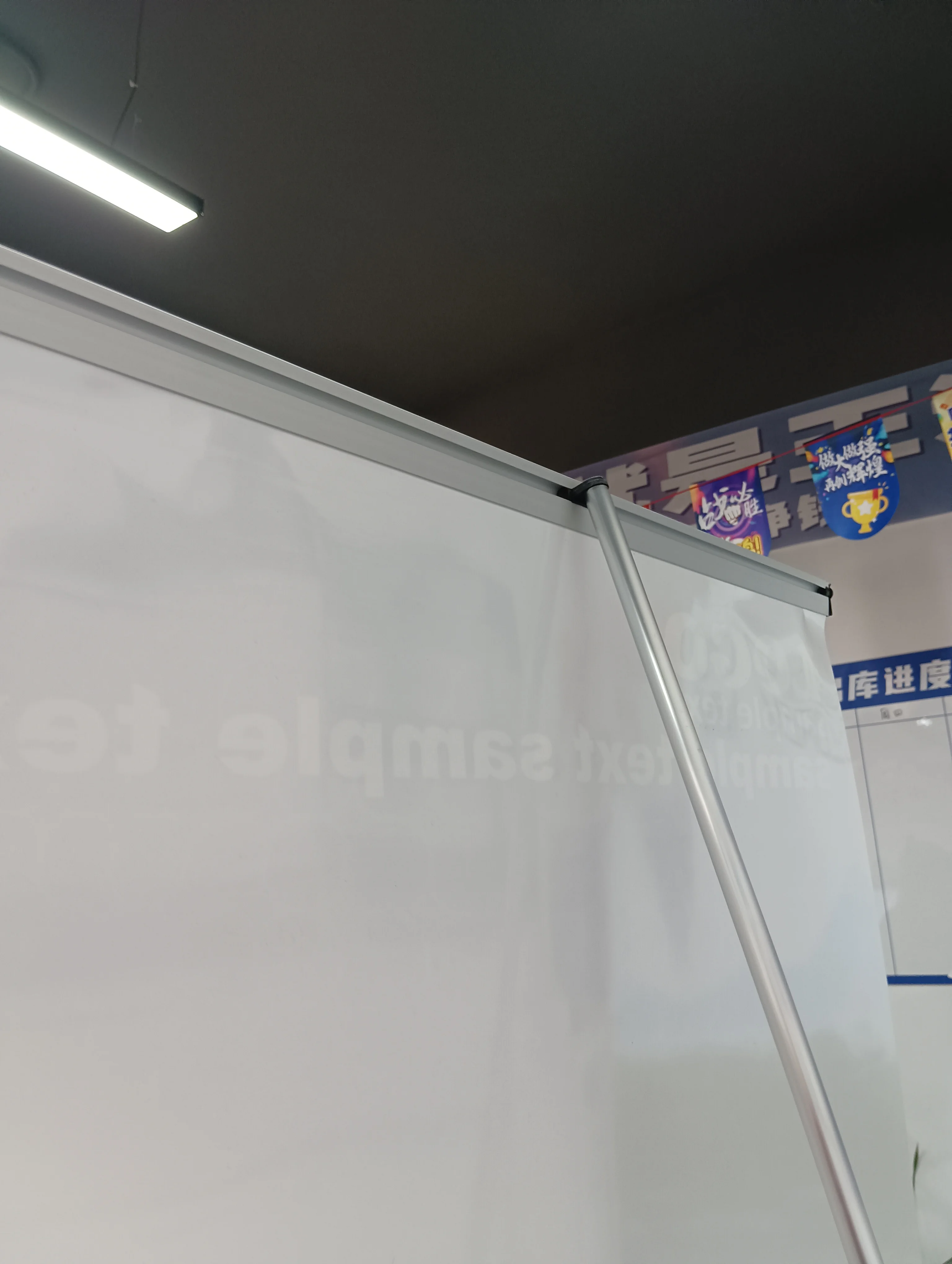 Customize L Frame Banner Stand Portable Aluminum L Stand with Adjustable Retractable L Stand for Advertising and Promotion