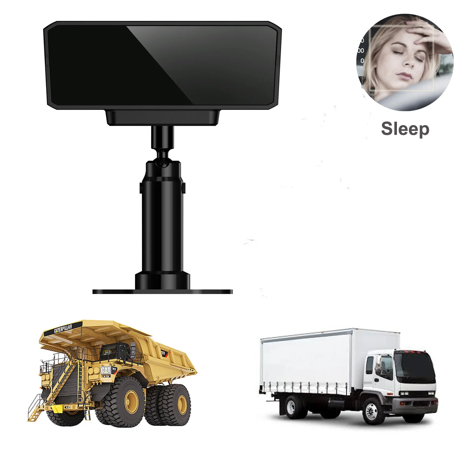 1080P DSM против усталости глаз, сигнализация Мобильный dvr камера для безопасности водителя автомобиля расстояние камеры видеонаблюдения