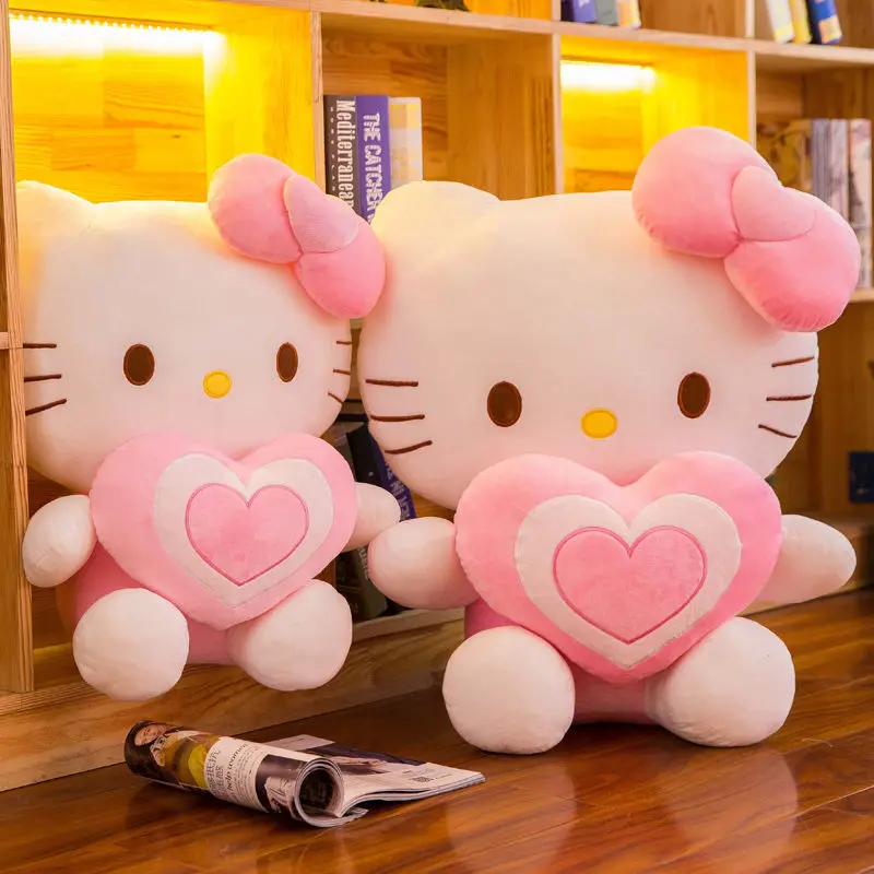 Милая Розовая кошка BoTu Love плюшевые игрушки кино КТ куклы мягкие набивные рождественские подарки для детей