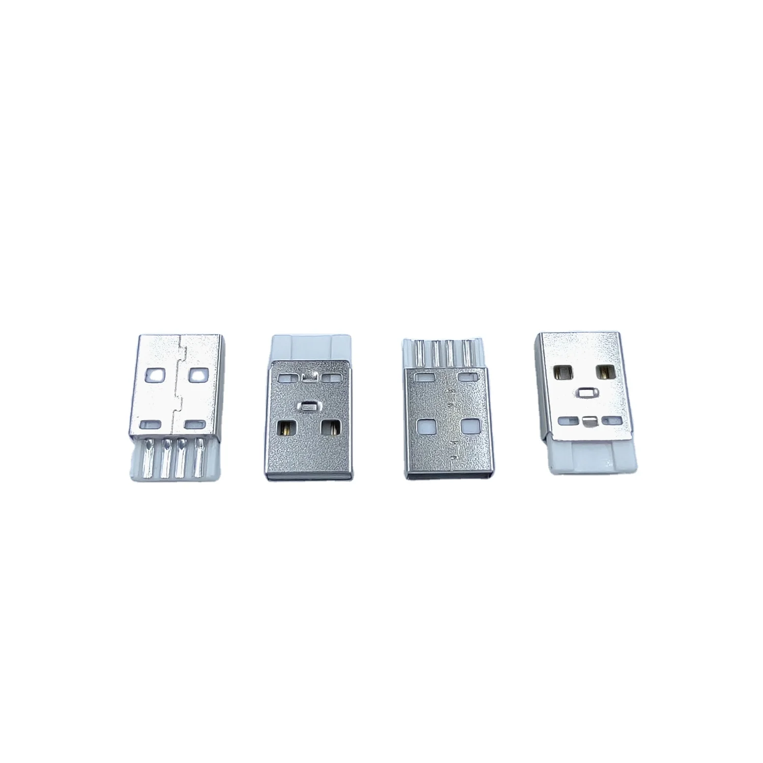 USB A Male Port Connector Solder USB Adapter usb type c female Socket Connectors