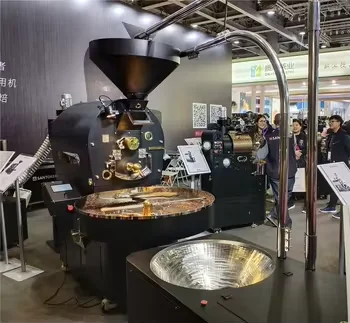 Wintop 15KG Coffee Roaster Machine Double Drum Gas Roasting Electric Commercial Coffee Roaster