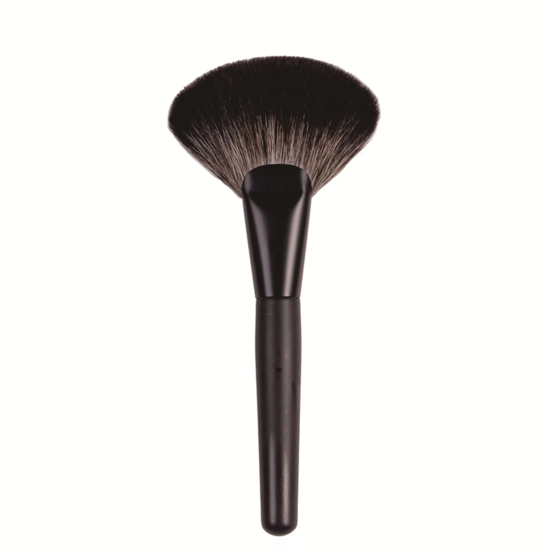 Wholesale private label high quality Luxury natural hair cosmetic brush 21pcs professional Matt black Copper ferrule makeup brus