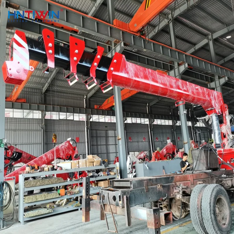 Hot sale 3.2T 4T 5T Boom Lift Truck Mobile Crane Electric Hydraulic Telescopic Arm Crane