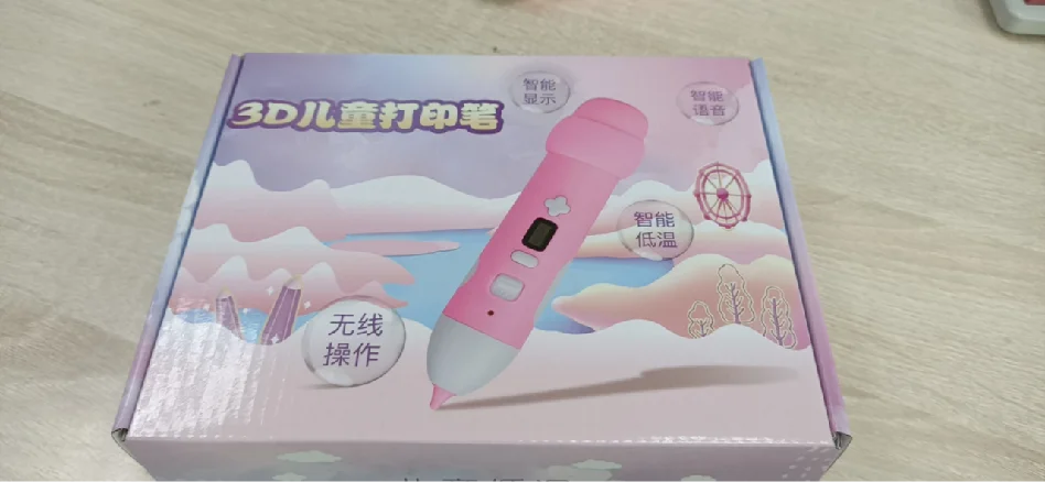 5V2A  3D Pen for Children 3D  printer Drawing Printing Pen with LCD Screen for kid gift