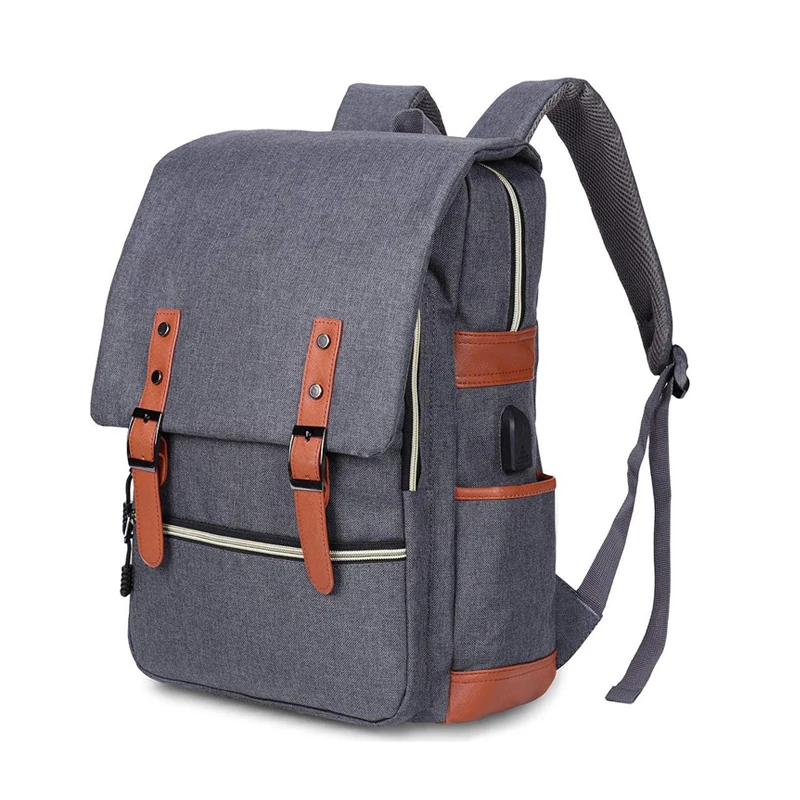 USB laptop backpack high quality packs custom OEM bag