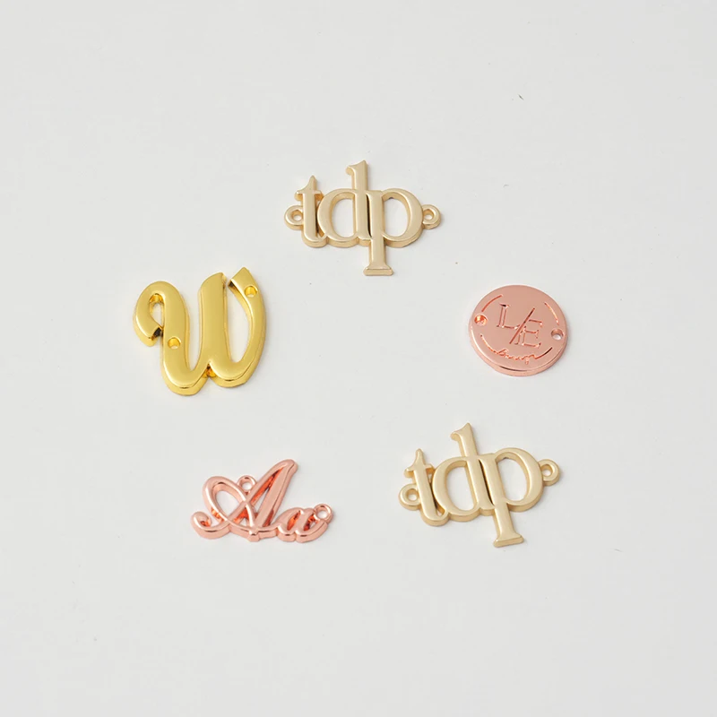 Etched Custom Logo Stainless Steel ldentification Plates Nameplate Laser Engraved Metal label Name Plate For Your Brand