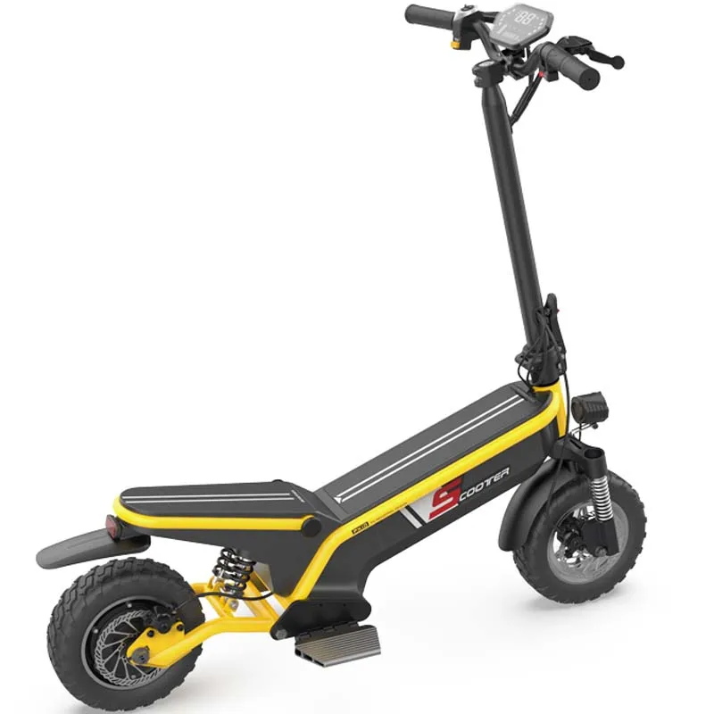 2023 european warehouse New Arrival F1 150kg Load 45km/h E Roller Folding Electric Electro Scooter For Climbing Hills