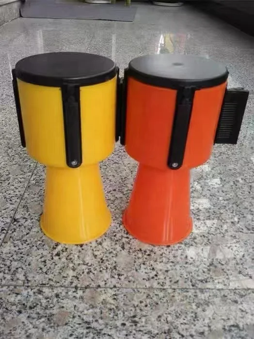 Traffic Cone Retractable Belt Barrier Tape Retractable Safety Belt Topper for Traffic Cones The Perfect Solution for Blocking