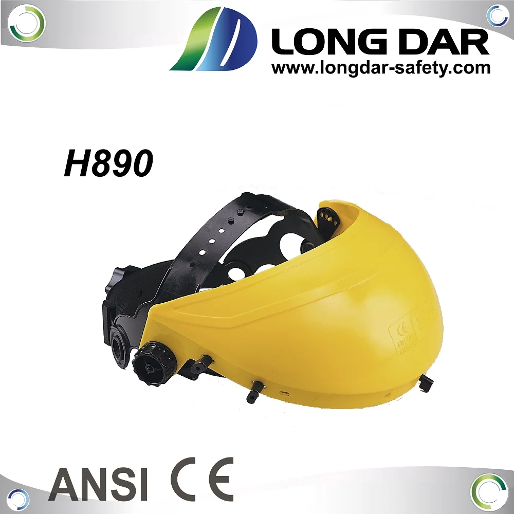 Good Price Of Good Quality Safety Work Adjustable Face Shield Headgear