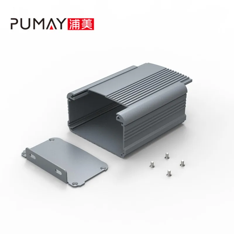 small aluminum extruded 95*55-100 mm usb enclosure types of electrical junction boxes