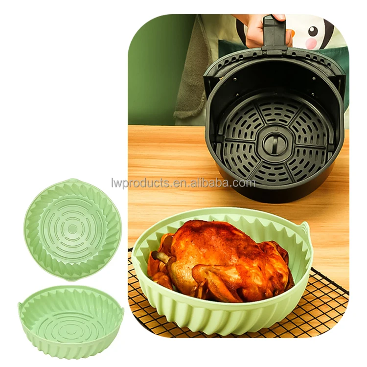 Силиконовая силиконовая кухонная корзина для жарки пиццы