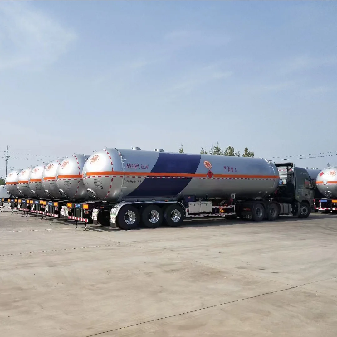 50000 литров LPG газовый бак полуприцеп танкер для транспортировки газа