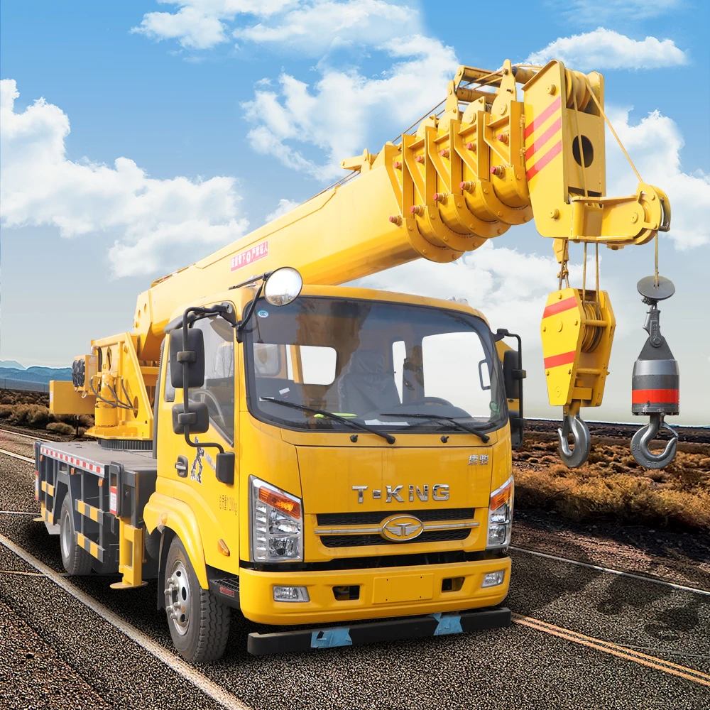 Pick Up Truck Crane Diesels 4x4 Manual Crane For Transport