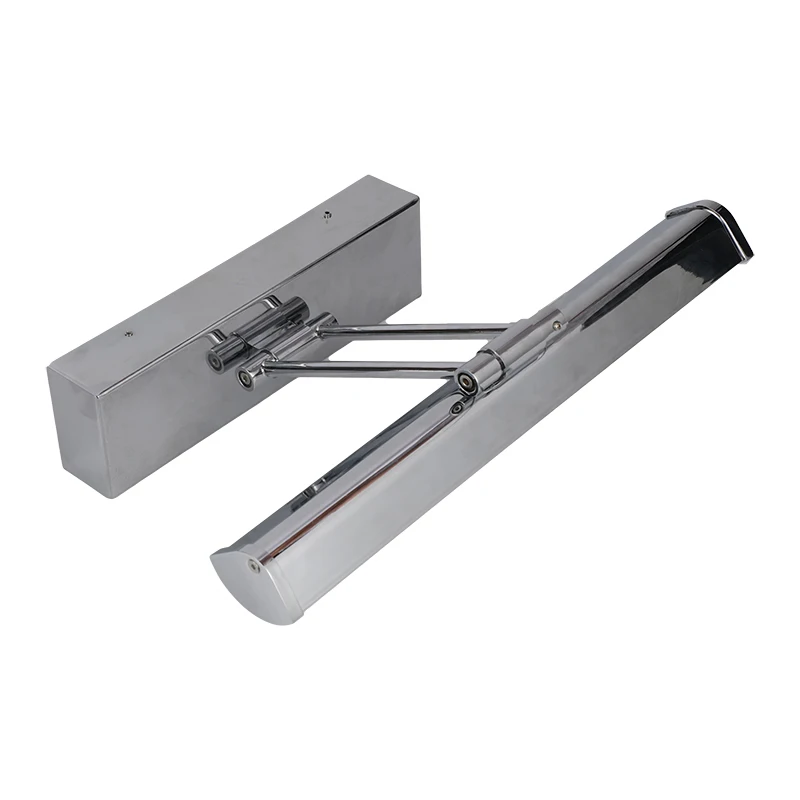 Led wall lamps chrome on off switch IP44 bathroom vanity lighting 6W 3000K mirror top lighting