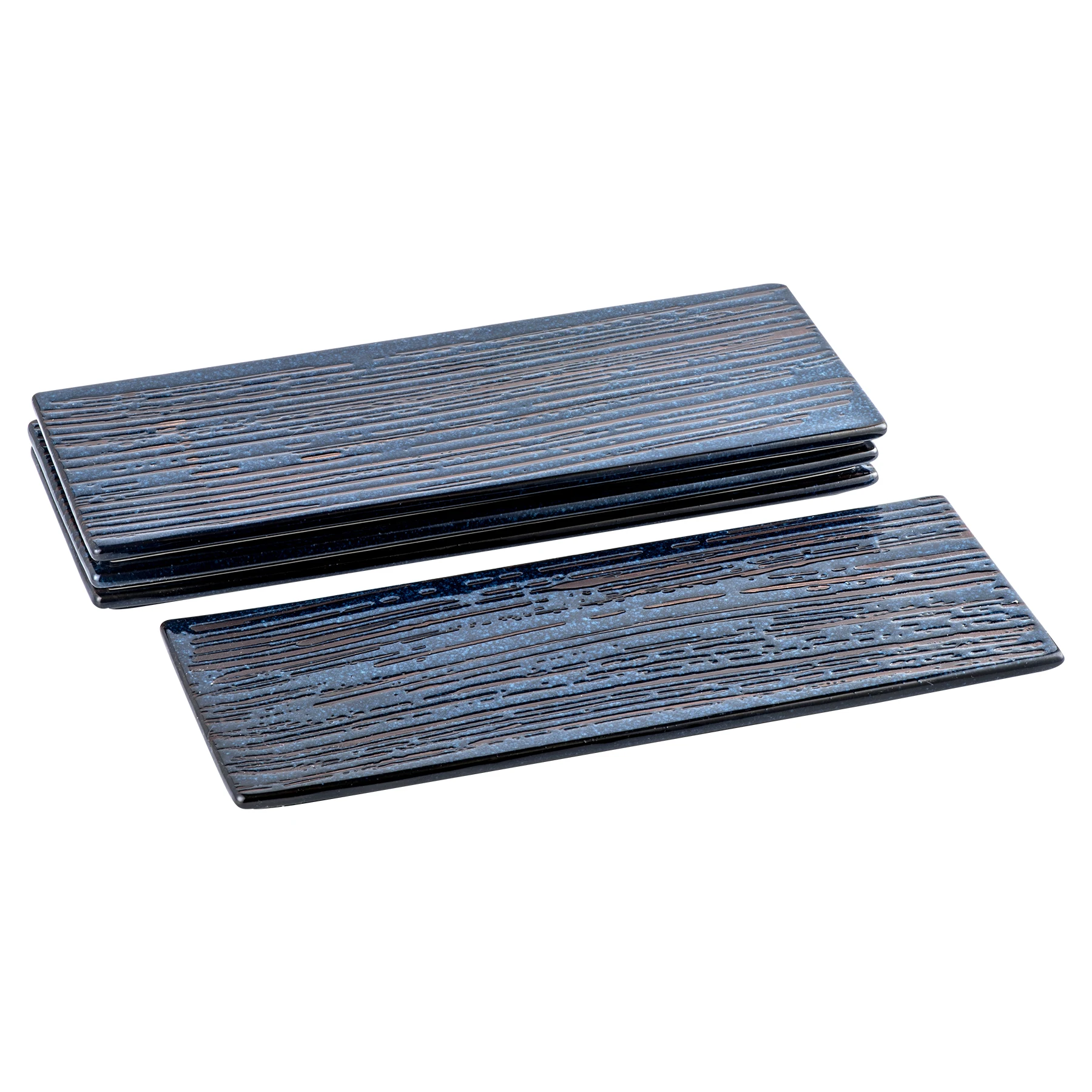 Restaurant ceramic hotelware porcelain rectangular flat serving plate assiettes sushi dishes plates