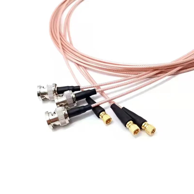 Factory price ultrasonic inspection RG316 cable L5 mini dot SMA to Q9 BNC coaxial cable assembly
