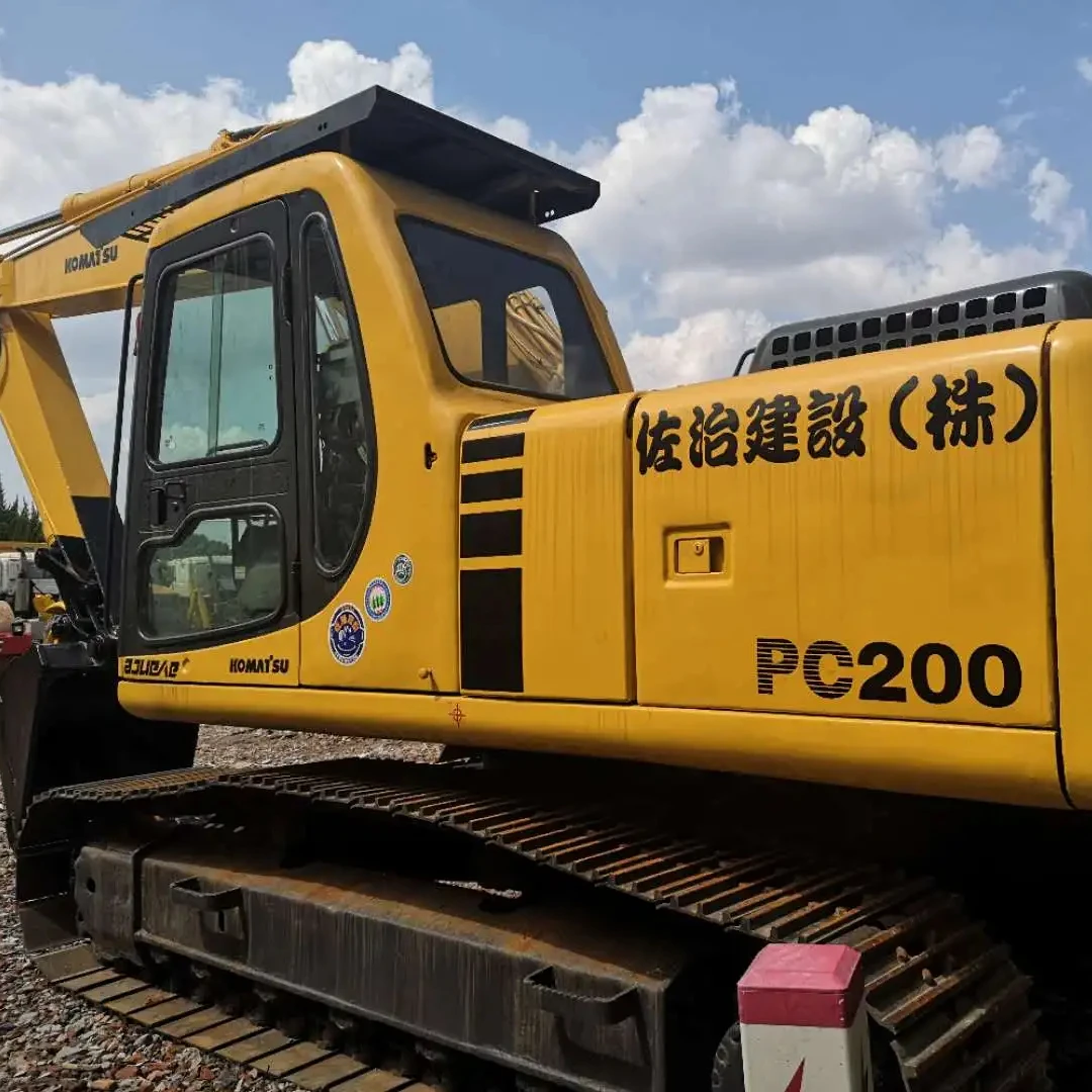 Japan komatsu Used excavator PC200-6 with good condition