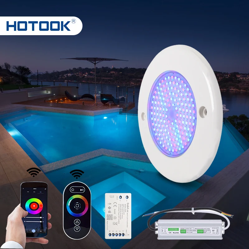  HOTOOK лакированная 7 мм с мультипокрытием (RGB) море Led морские светильники для Smart App Wi-Fi контролируется настенная лампа