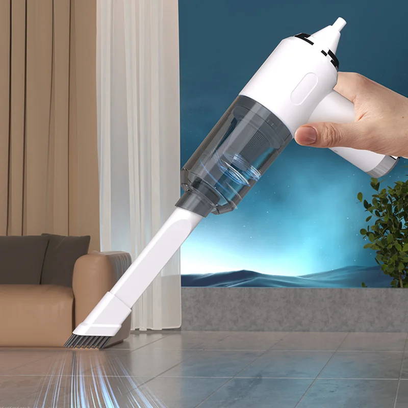 Household Multi-functional Handheld Electric Vacuum Cleaner Portable Strong Suction Rechargeable Cordless Car Vacuum Cleaner