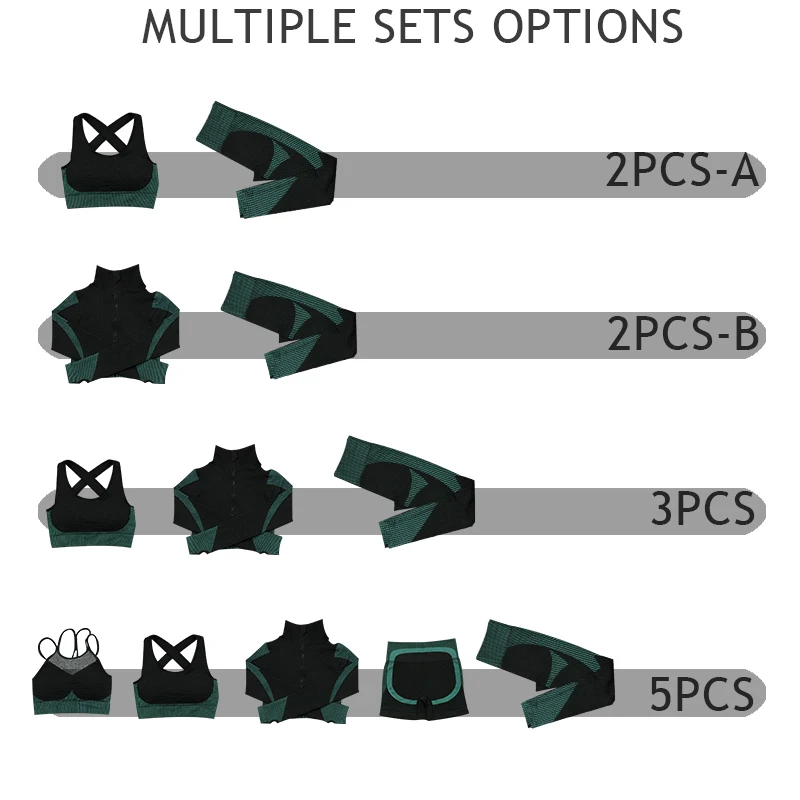 
Amazon hot wholesale fitness seamless yoga pants and jacket sets sportswear women sportswear leggings and bra tiktok legging 