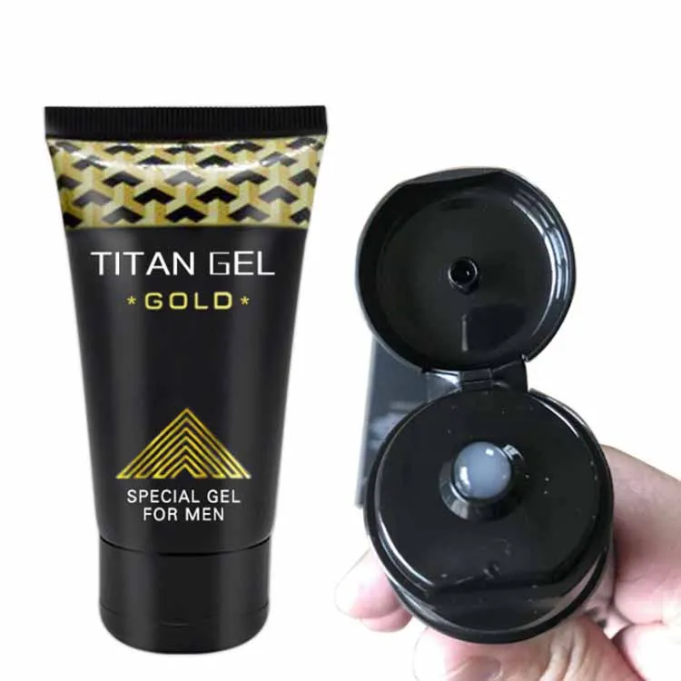 Original Titan Gel Gold Russia Penis Enlargement Cream Retarder Gel Massage Cream 50ml