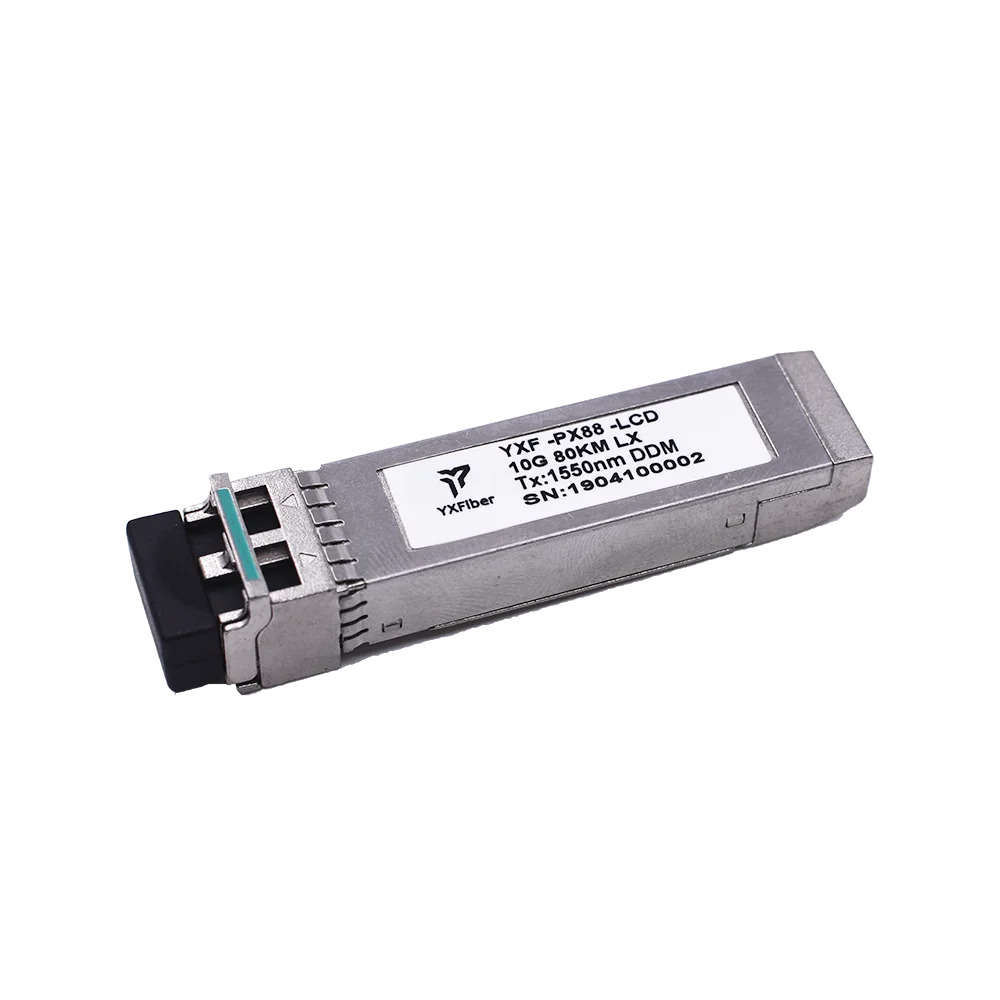 Китай YXFiber 10G SFP + ZR 1550nm 80 км