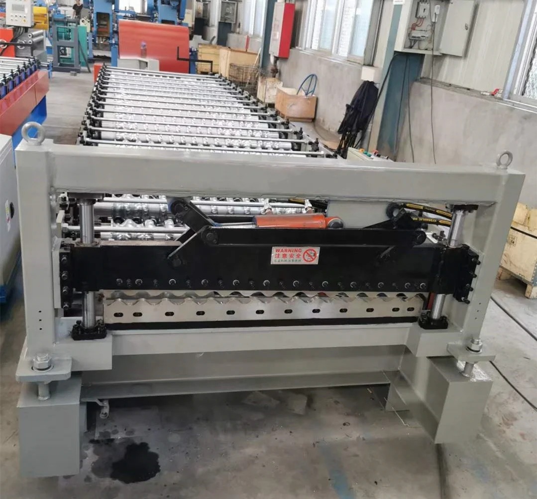 Galvanized corrugated iron sheet roll forming machine wall panel roof panel