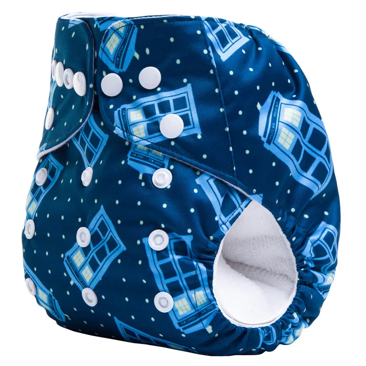 
Amazon Hot Sale Washable Bamboo Cotton Reusable Nappies Cheap Wholesale Baby Diaper 
