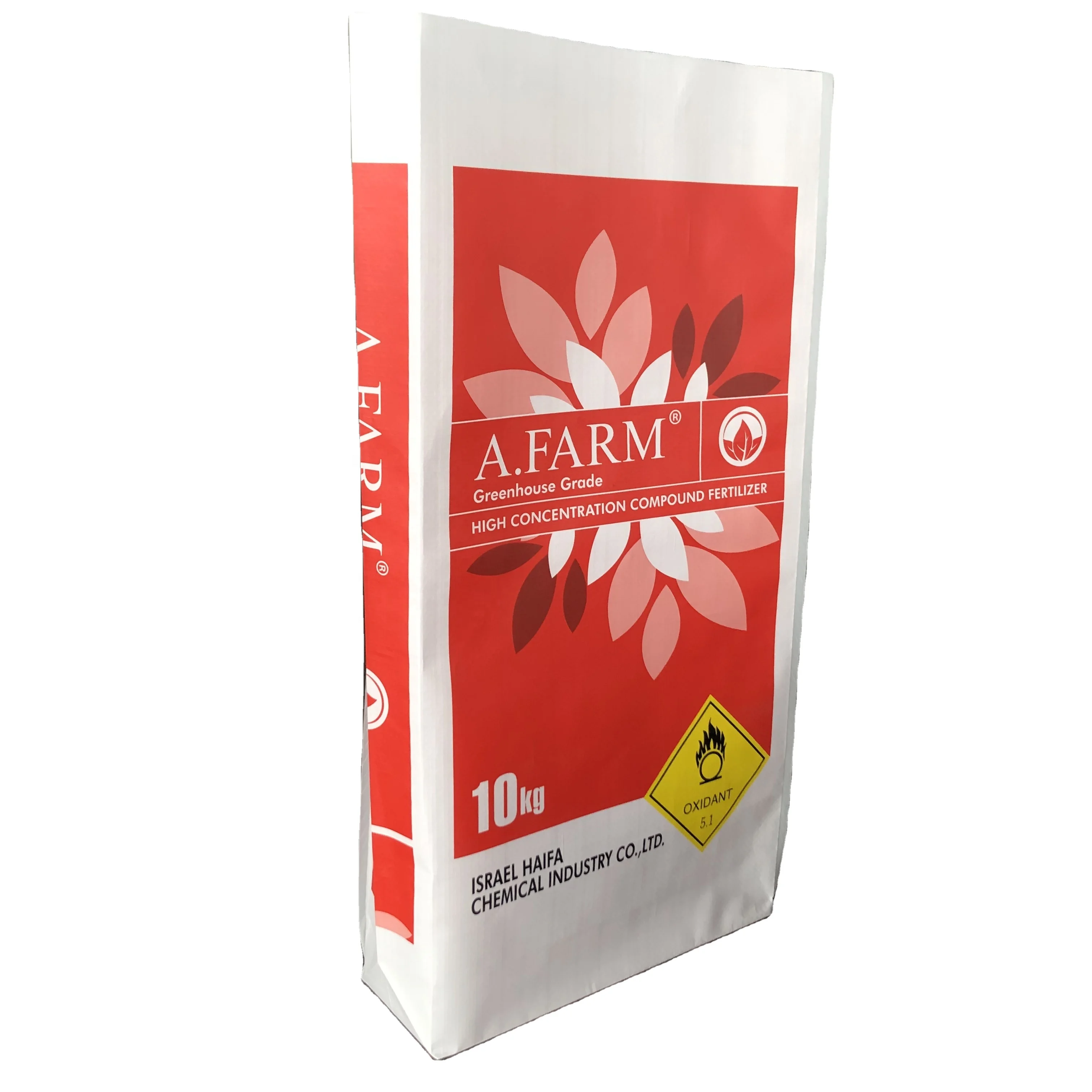 20kg 25kg 40kg agricultural coating  Plant Plastic woven pp NPK urea organic fertilizer feed bags