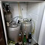 hot selling Beer Dispenser with single tap Digital Temperature display beer cooler