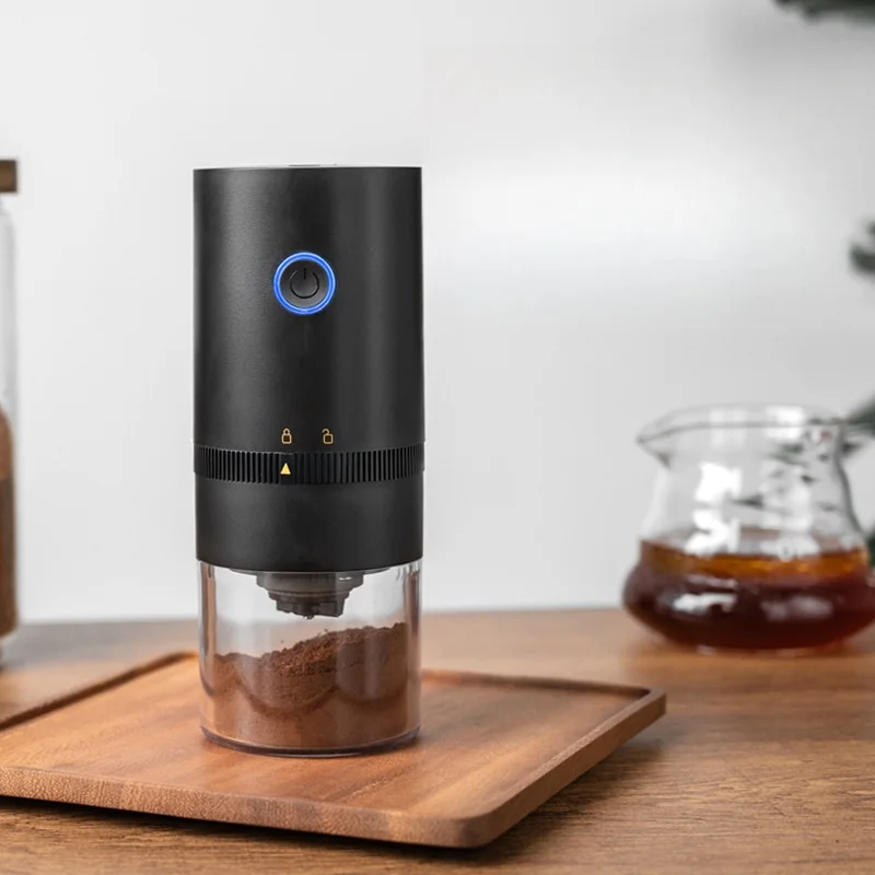 Best Quality Portable Grinding Coffee Machine Electric Automatic Stop Coffee Grinder USB Charging Coffee Grinder